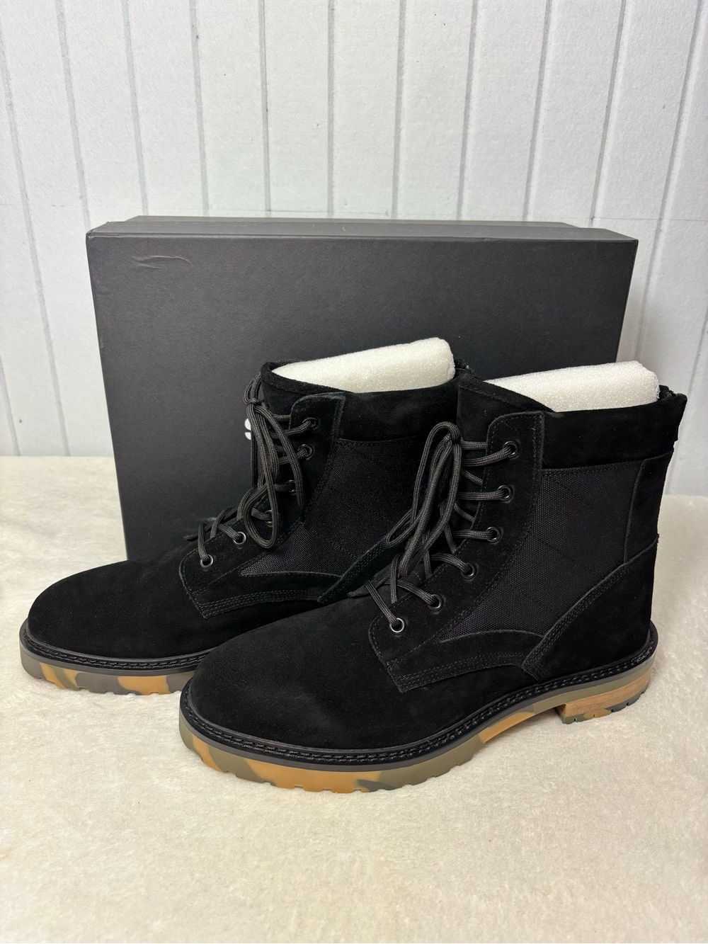 Saint Morta Legion Boot Black‎ / Camo SMLEGIONBT-BLK Men's Size 11